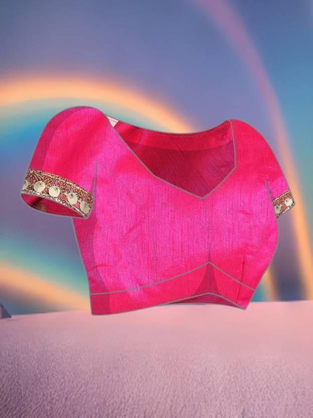 Vibrant Multicolor Striped Saree with Delicate Pearl Border